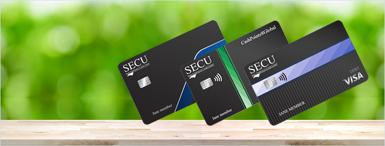 New Card Designs for SECU Debit Cards mobile