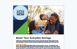 Boost Your Everyday Savings Thumbnail