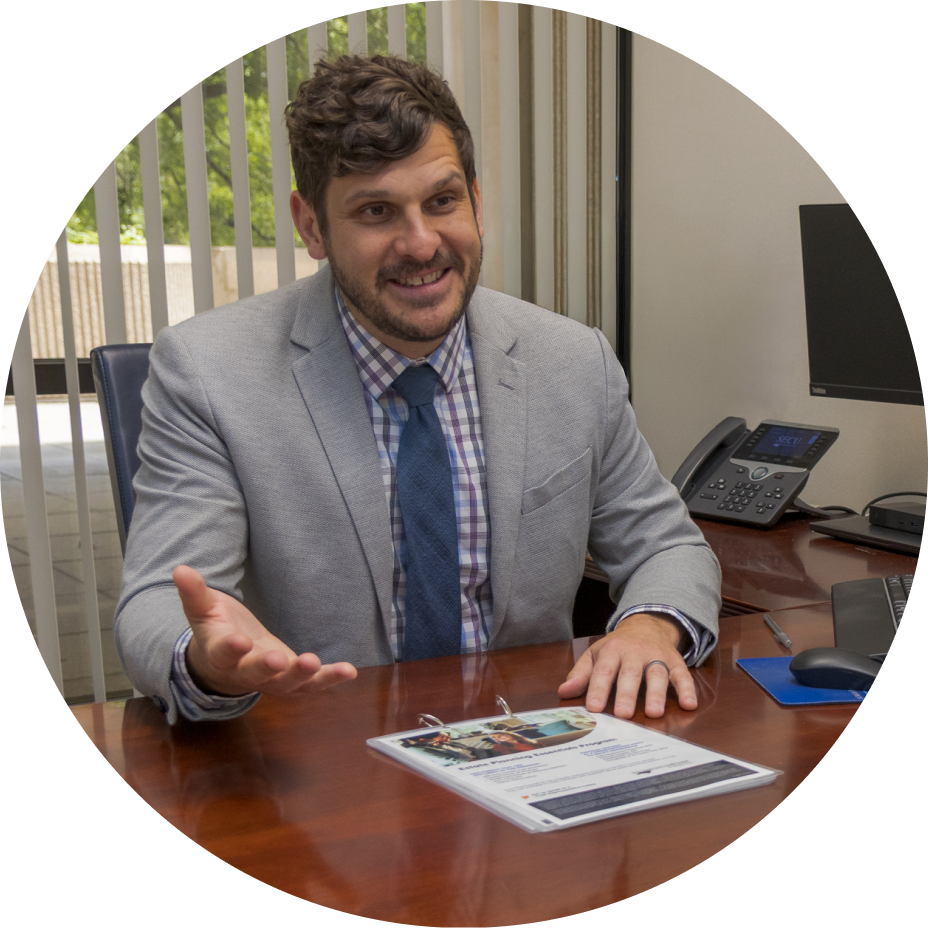 Financial Advisor Assisting a Member