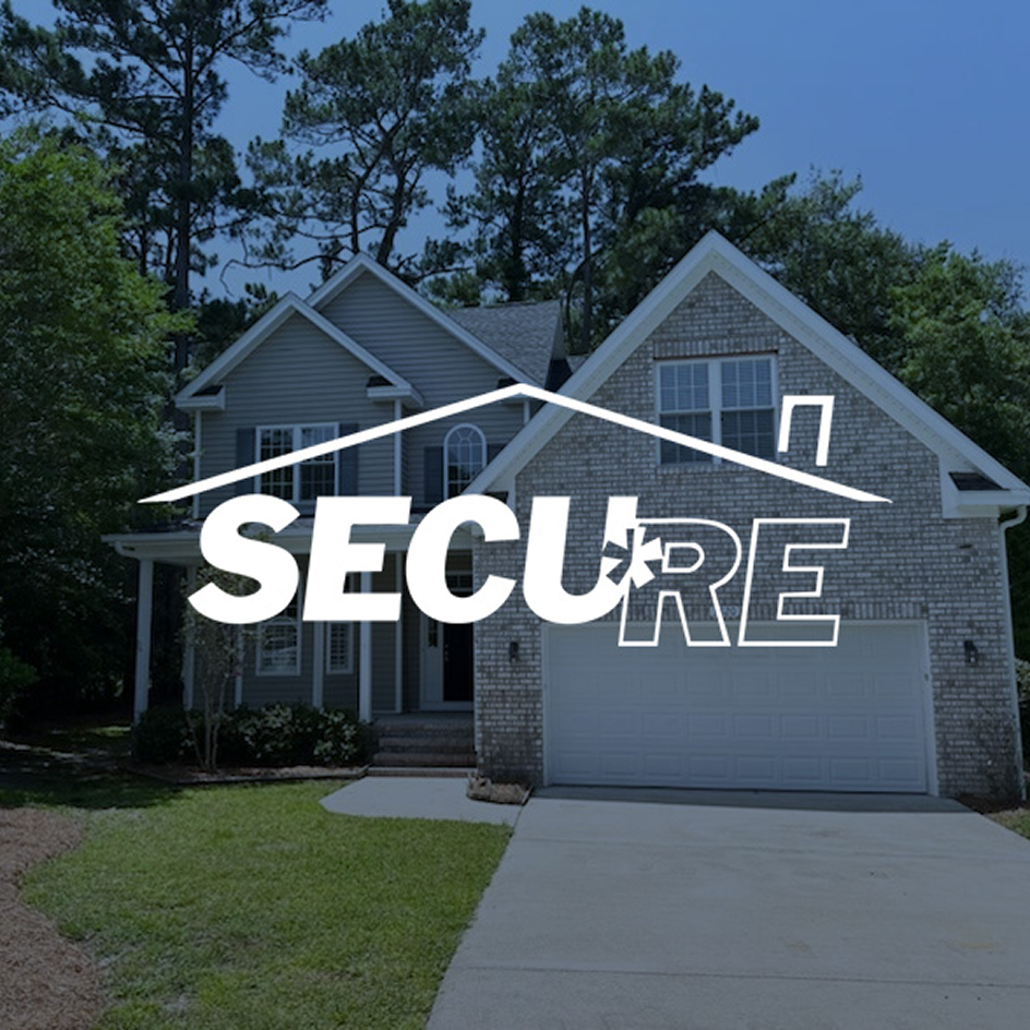 Home with SECU*RE logo